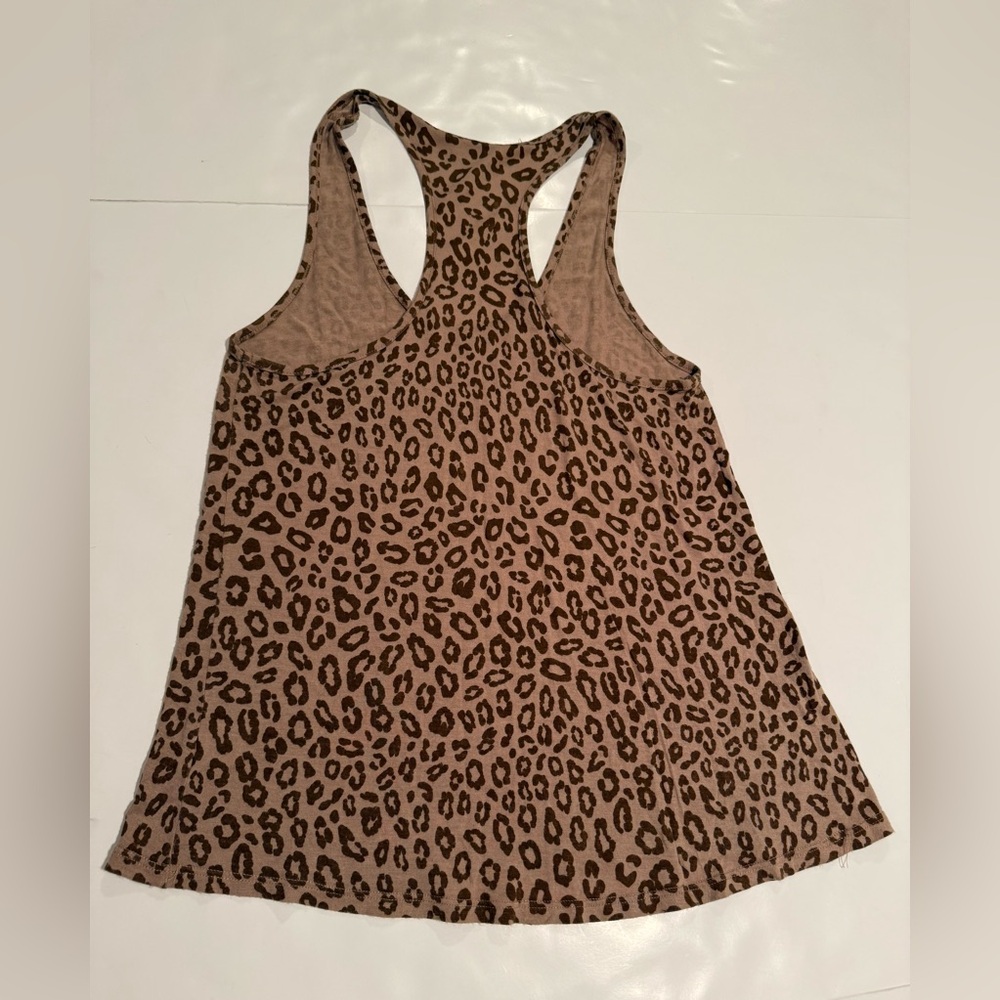 Kirra Tan Leopard Print Tank Top - Picture 2 of 7